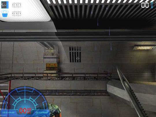 protective grating of maintenance shaft